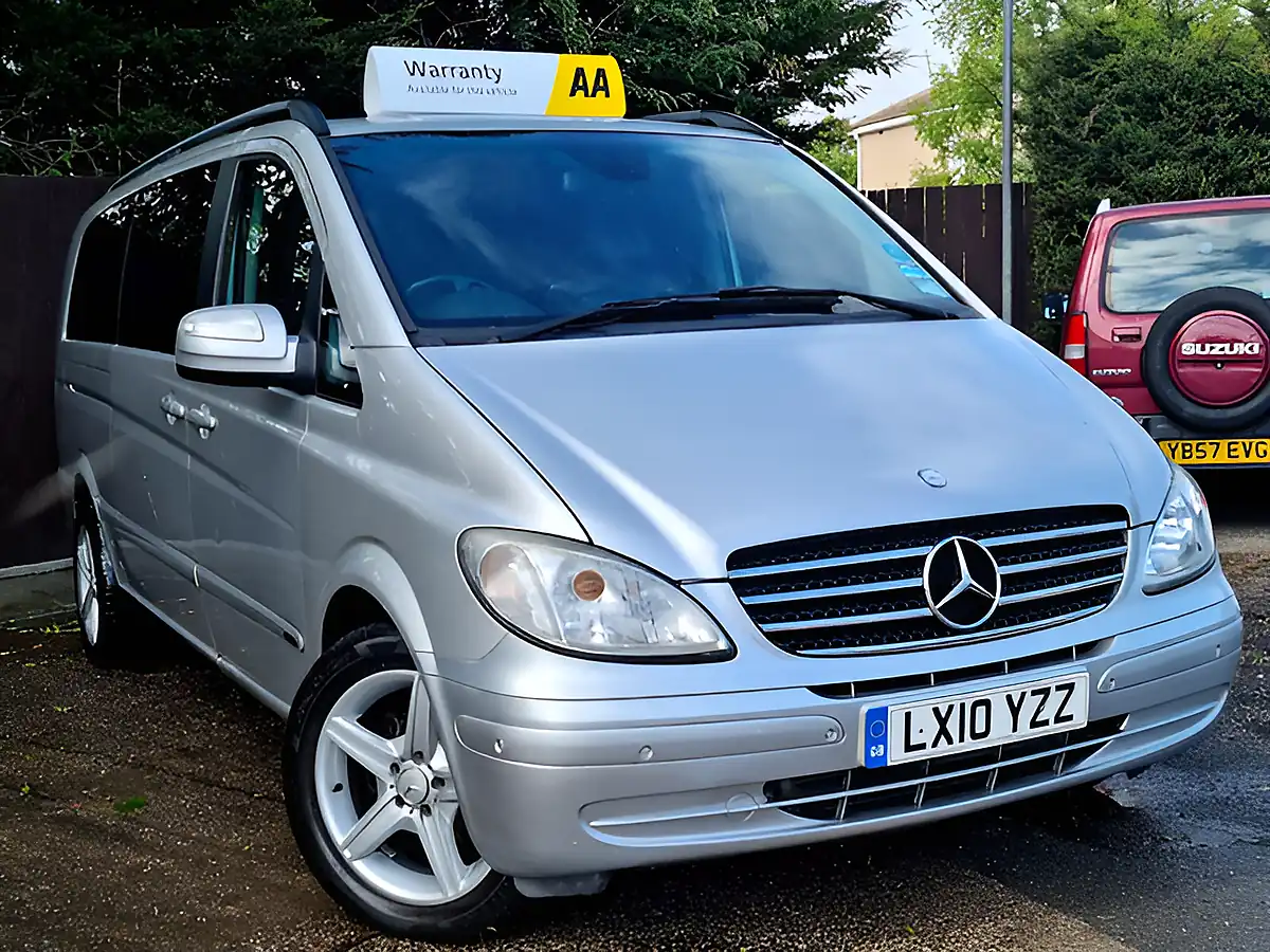Used 2010 Mercedes Viano Ambiente Silver - Front View