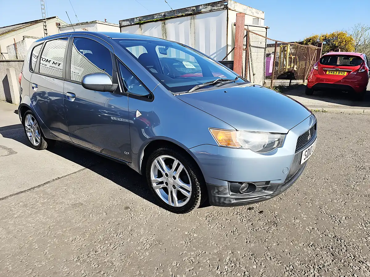Used 2010 Mitsubishi Colt CZ2 Blue - Front View