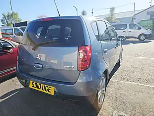 Used 2010 Mitsubishi Colt CZ2 Blue - Interior and Exterior details 2