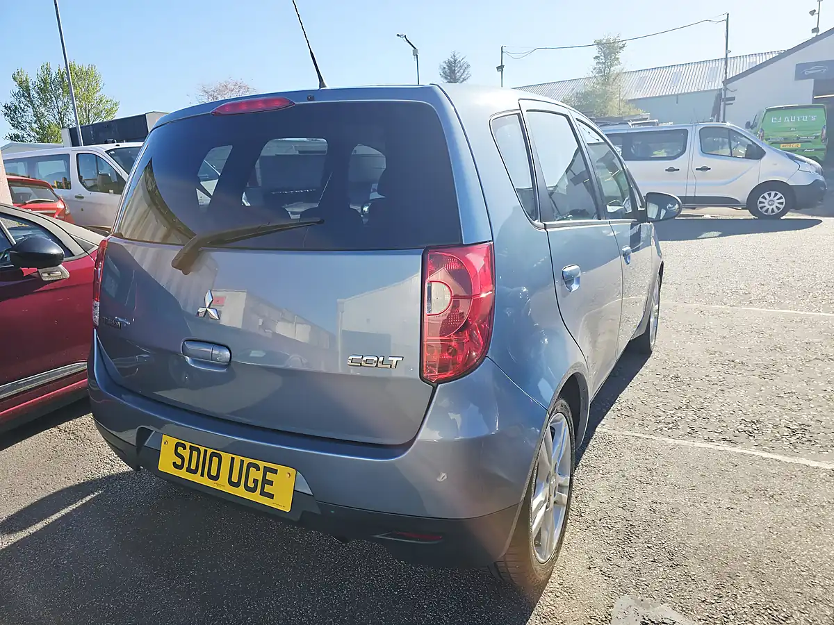 Used 2010 Mitsubishi Colt CZ2 Blue - Interior and Exterior details 2