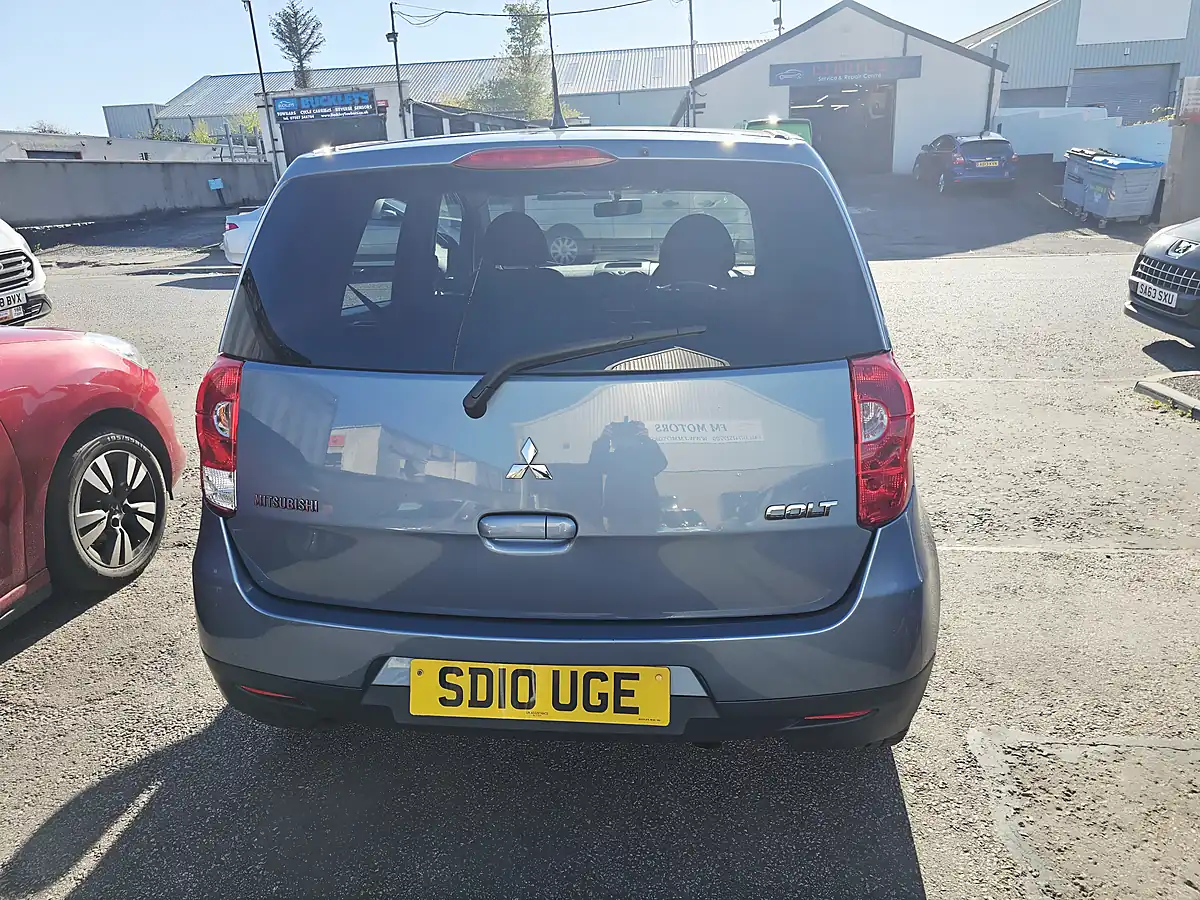 Used 2010 Mitsubishi Colt CZ2 Blue - Interior and Exterior details 3