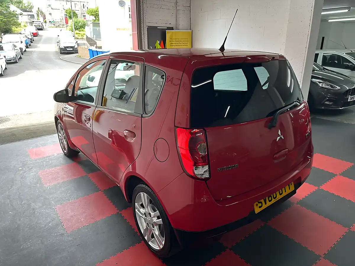 Used 2010 Mitsubishi Colt CZ2 Red - Interior and Exterior details 4