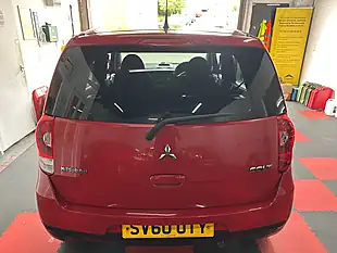 Used 2010 Mitsubishi Colt CZ2 Red - Interior and Exterior details 5