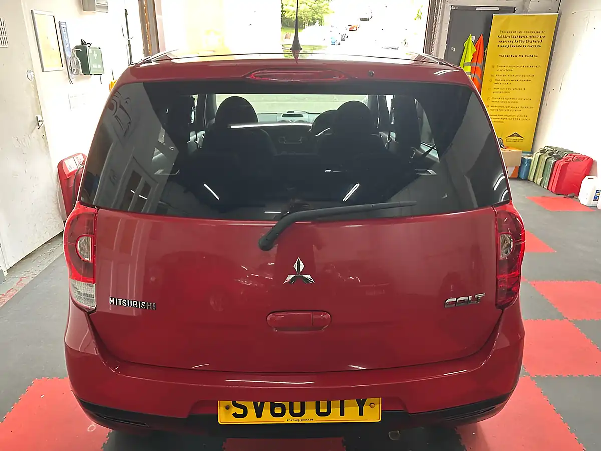 Used 2010 Mitsubishi Colt CZ2 Red - Interior and Exterior details 5