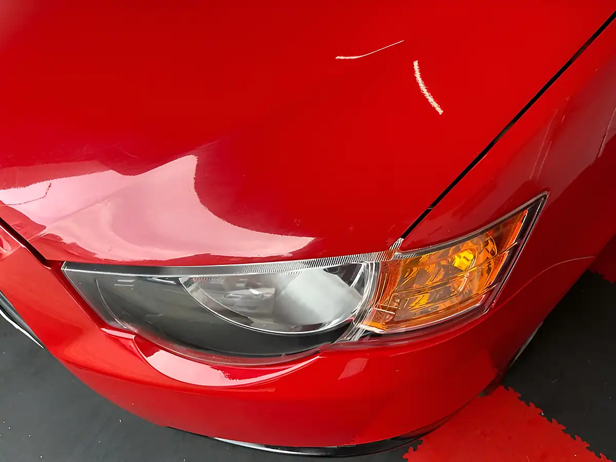 Used 2010 Mitsubishi Colt CZ2 Red - Interior and Exterior details 8