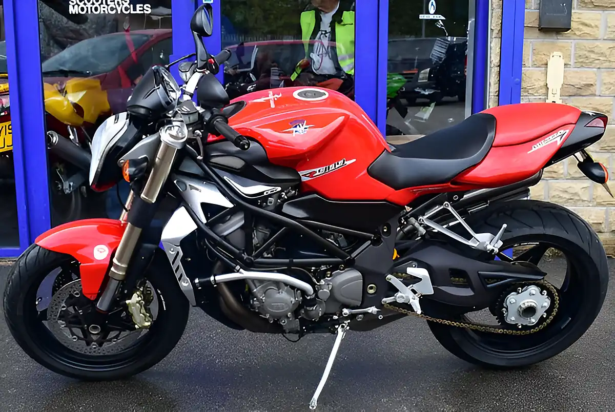 Used 2010 Mv Agusta R989 Brutale Red - Front View