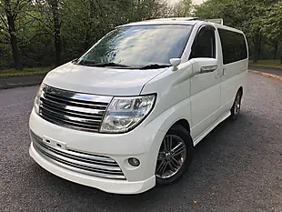 Used 2010 Nissan Elgrand Rider Autech White - Interior and Exterior details 12