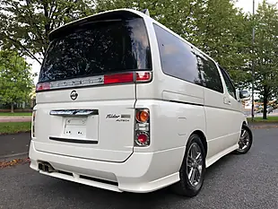 Used 2010 Nissan Elgrand Rider Autech White - Interior and Exterior details 13
