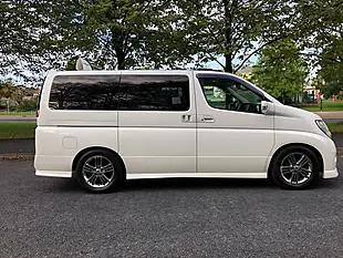 Used 2010 Nissan Elgrand Rider Autech White - Interior and Exterior details 9