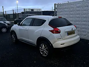 Used 2010 Nissan Juke Acenta Sport White - Interior and Exterior details 5