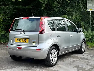 Used 2010 Nissan Note Acenta Silver - Interior and Exterior details 13