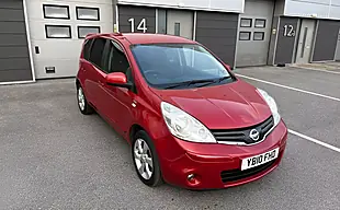 Used 2010 Nissan Note N-Tec Red - Interior and Exterior details 7