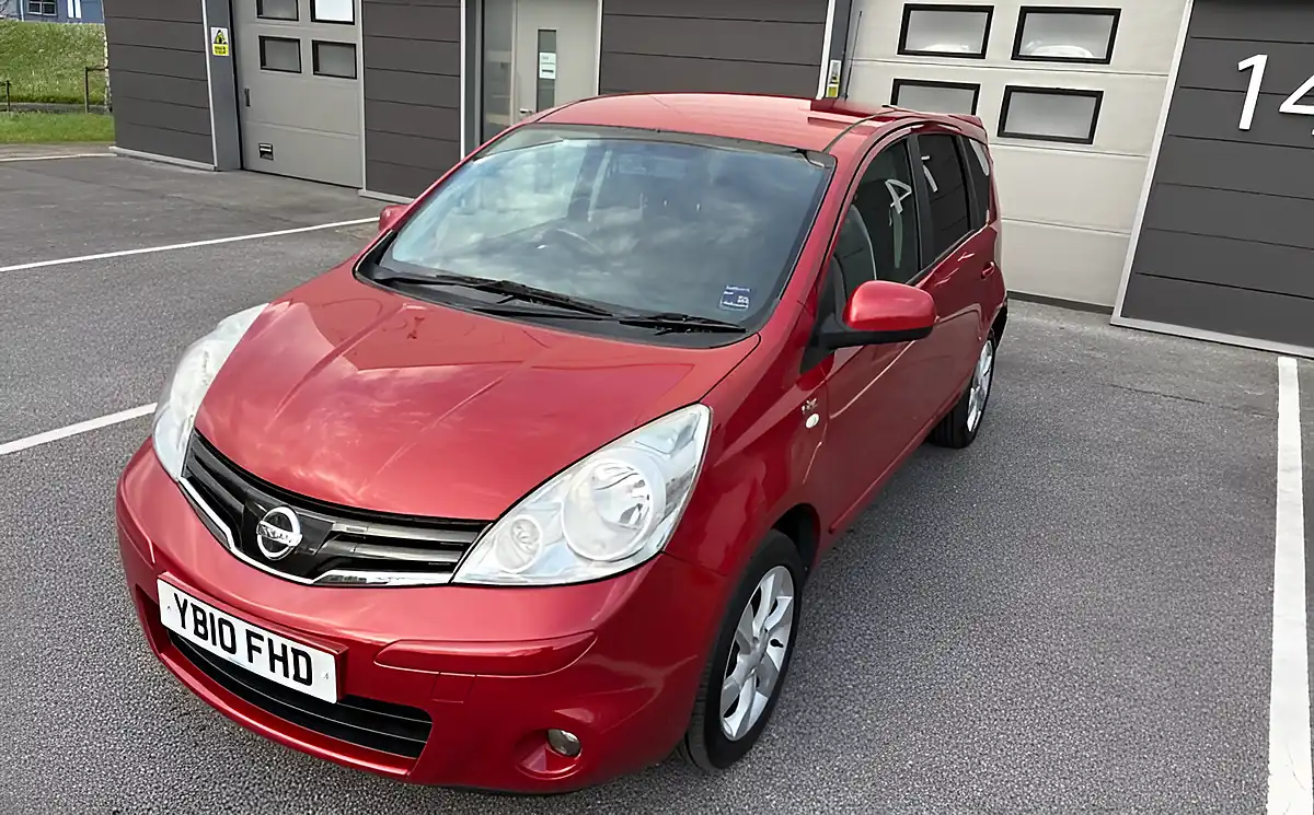 Used 2010 Nissan Note N-Tec Red - Interior and Exterior details 9