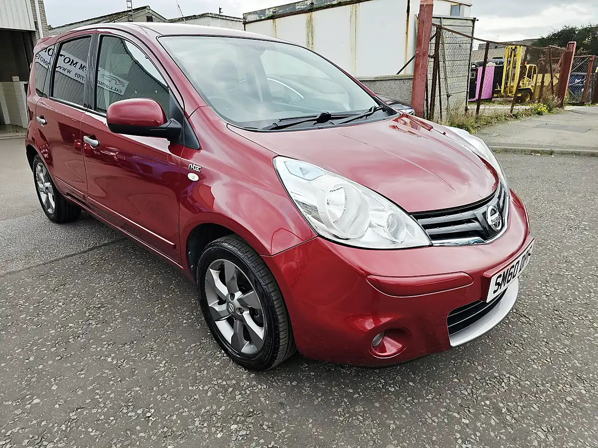Used 2010 Nissan Note N-Tec Red - Interior and Exterior details 2