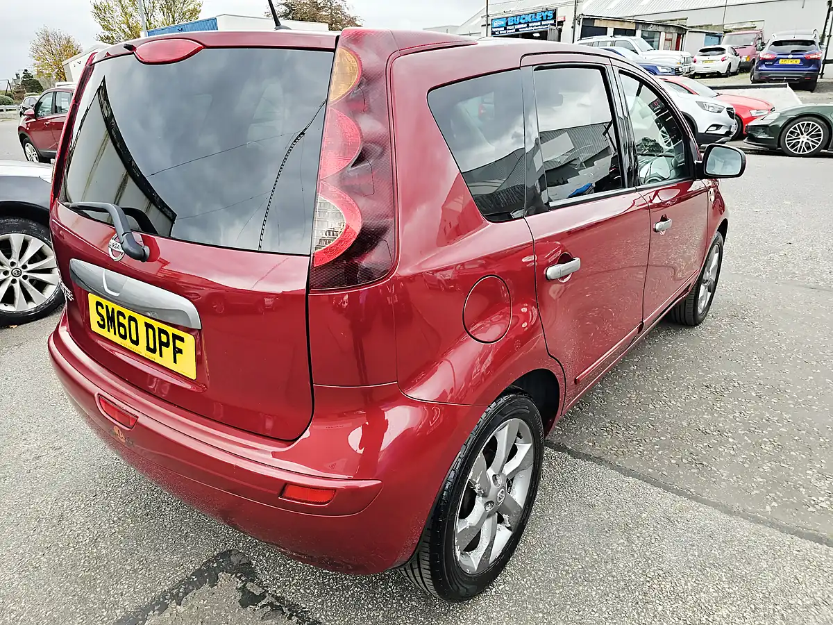 Used 2010 Nissan Note N-Tec Red - Interior and Exterior details 3