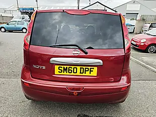 Used 2010 Nissan Note N-Tec Red - Interior and Exterior details 4