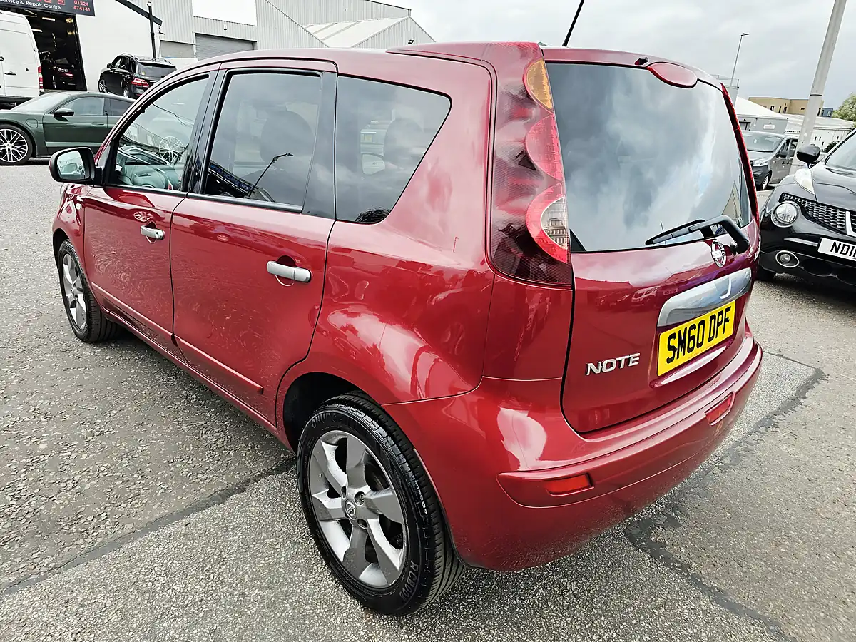 Used 2010 Nissan Note N-Tec Red - Interior and Exterior details 5