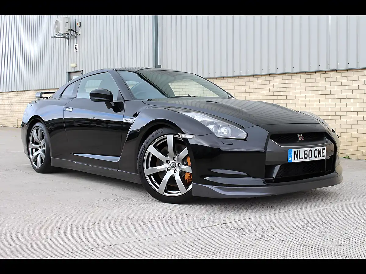 Used 2010 Nissan R35 GTR Black Edition Black - Front View