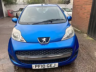 Used 2010 Peugeot 107 Verve Blue - Interior and Exterior details 2