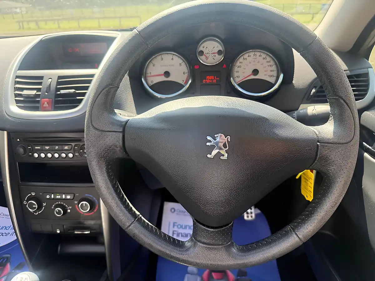 Used 2010 Peugeot 207 Cc Allure Black - Interior and Exterior details 14
