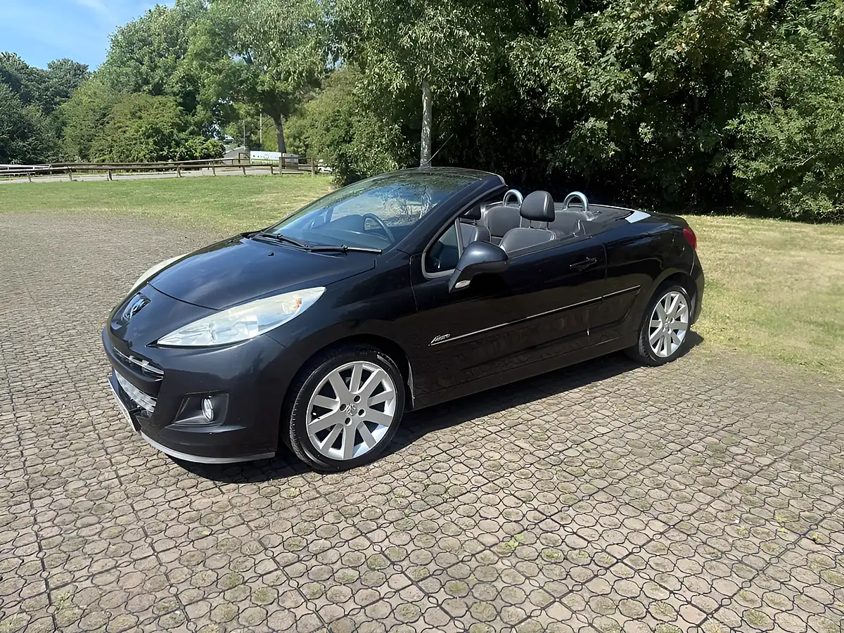 Used 2010 Peugeot 207 Cc Allure Black - Interior and Exterior details 3