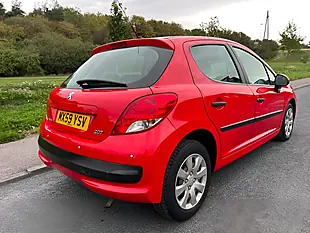 Used 2010 Peugeot 207 Urban Flamenco Red - Interior and Exterior details 2