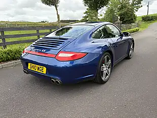 Used 2010 Porsche 911 Carrera 4S Aqua Blue Metallic - Interior and Exterior details 13
