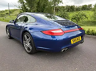 Used 2010 Porsche 911 Carrera 4S Aqua Blue Metallic - Interior and Exterior details 9