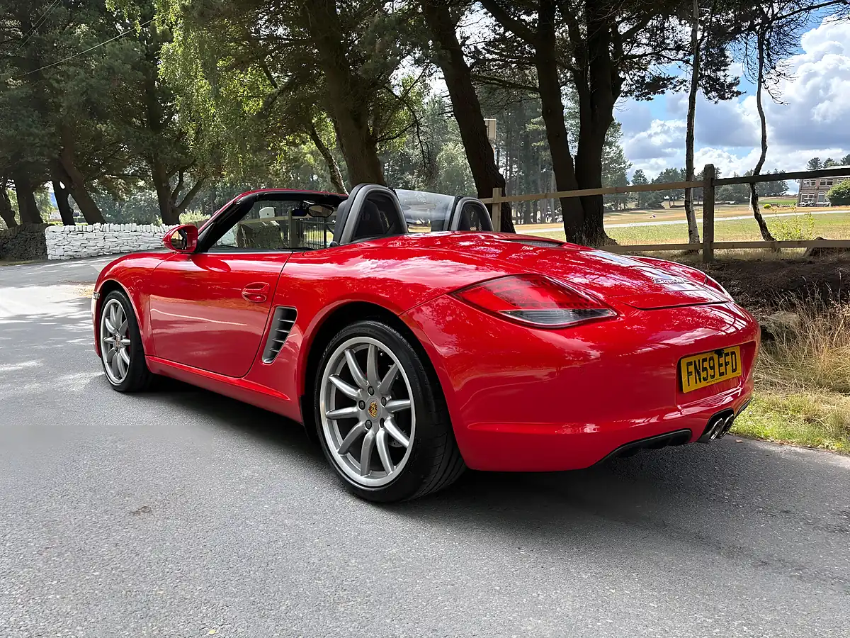 Used 2010 Porsche Boxster 987 Red - Interior and Exterior details 6