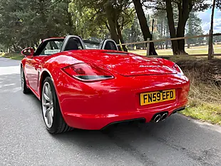 Used 2010 Porsche Boxster 987 Red - Interior and Exterior details 7