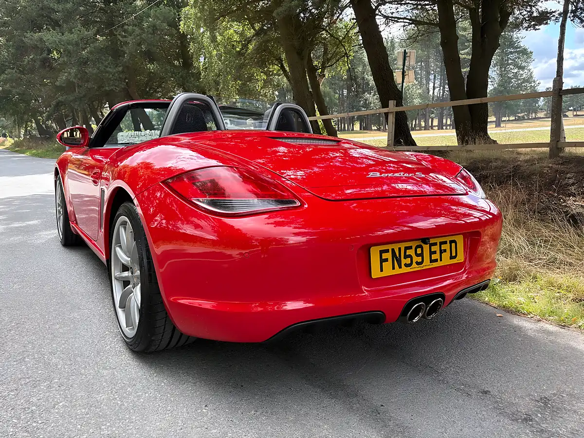 Used 2010 Porsche Boxster 987 Red - Interior and Exterior details 7