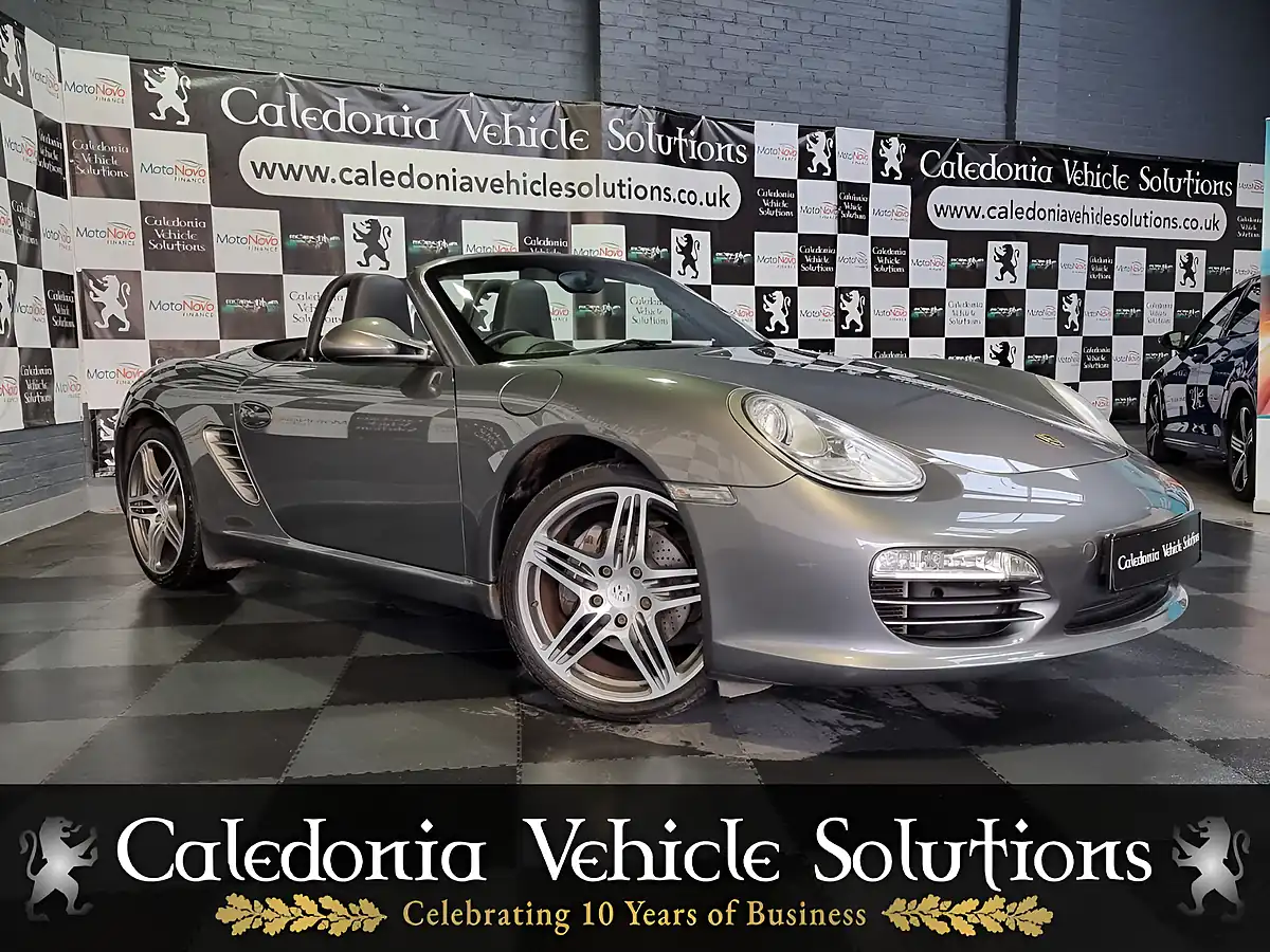 Used 2010 Porsche Boxster Grey - Front View