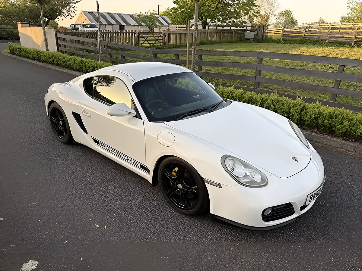 Used 2010 Porsche Cayman Gen2 Coupe Carrera White - Interior and Exterior details 4