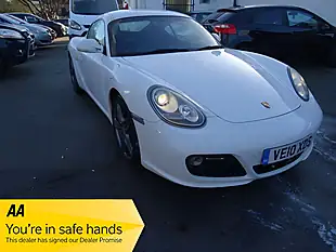 Used 2010 Porsche Cayman S Coupe White - Interior and Exterior details 3