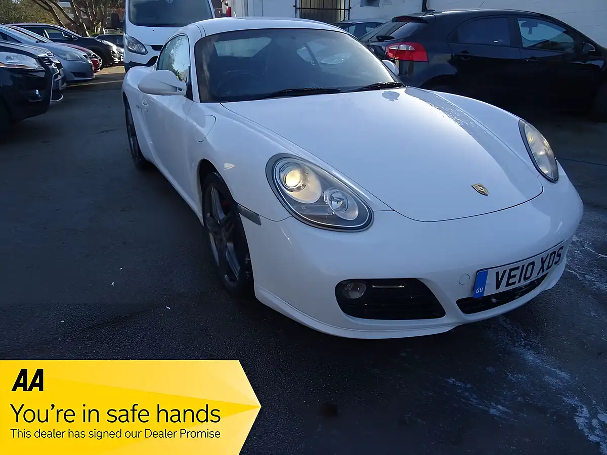 Used 2010 Porsche Cayman S Coupe White - Interior and Exterior details 3