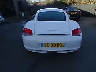 Used 2010 Porsche Cayman S Coupe White - Interior and Exterior details 4