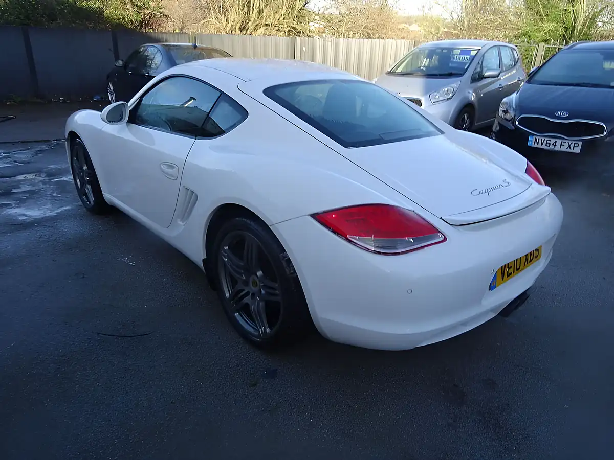 Used 2010 Porsche Cayman S Coupe White - Interior and Exterior details 5