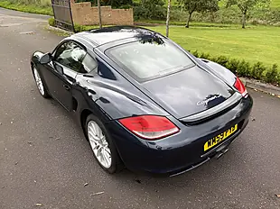 Used 2010 Porsche Cayman S Dark Night Blue - Interior and Exterior details 10
