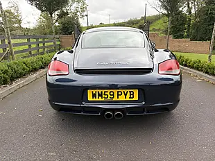Used 2010 Porsche Cayman S Dark Night Blue - Interior and Exterior details 11