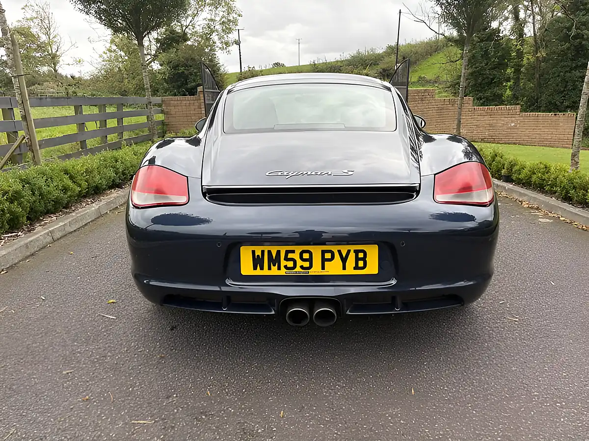 Used 2010 Porsche Cayman S Dark Night Blue - Interior and Exterior details 11