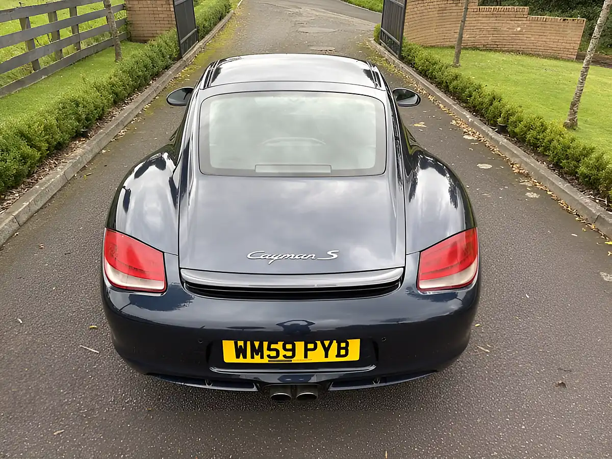 Used 2010 Porsche Cayman S Dark Night Blue - Interior and Exterior details 12