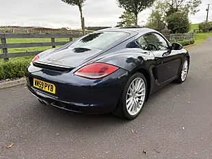 Used 2010 Porsche Cayman S Dark Night Blue - Interior and Exterior details 13