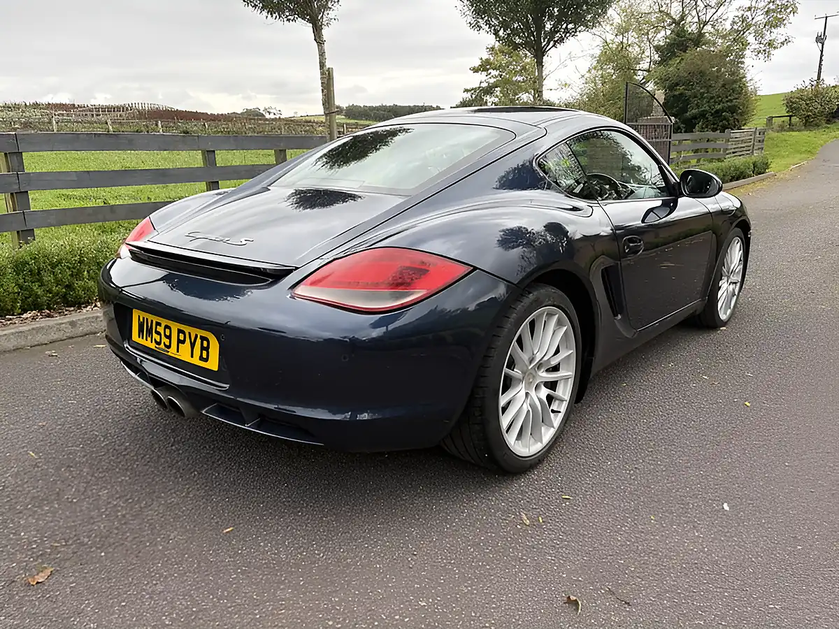 Used 2010 Porsche Cayman S Dark Night Blue - Interior and Exterior details 13