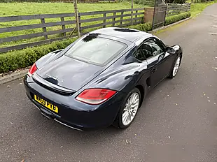 Used 2010 Porsche Cayman S Dark Night Blue - Interior and Exterior details 14