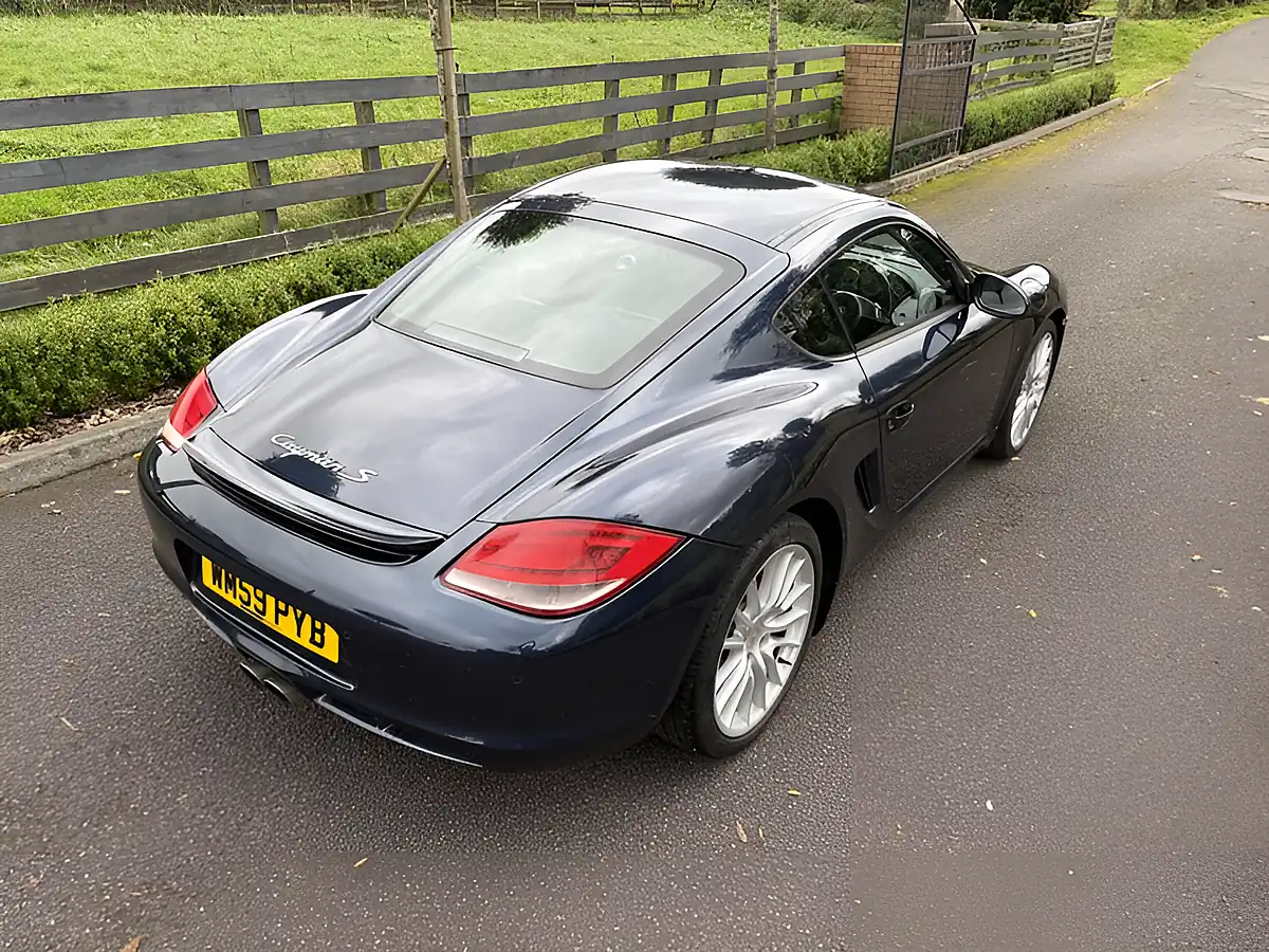 Used 2010 Porsche Cayman S Dark Night Blue - Interior and Exterior details 14