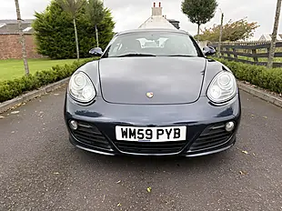Used 2010 Porsche Cayman S Dark Night Blue - Interior and Exterior details 5