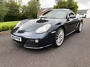 Used 2010 Porsche Cayman S Dark Night Blue - Interior and Exterior details 7