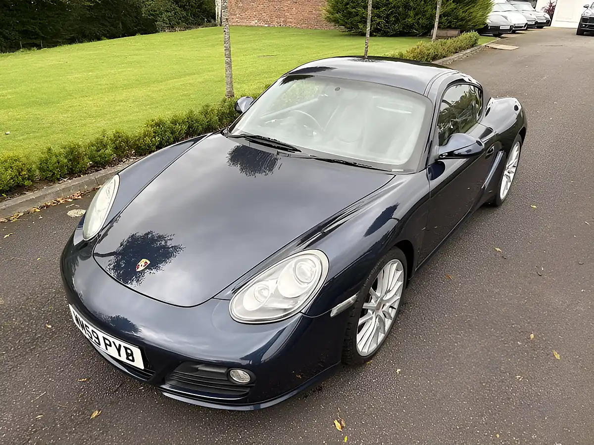 Used 2010 Porsche Cayman S Dark Night Blue - Interior and Exterior details 8