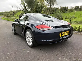 Used 2010 Porsche Cayman S Dark Night Blue - Interior and Exterior details 9