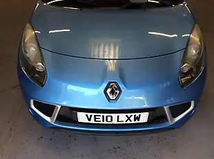 Used 2010 Renault Wind Dynamique S Blue - Interior and Exterior details 13
